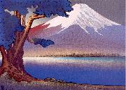 Miller, Lilian May Sunrise at Fujiyama, Japan oil on canvas